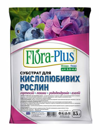 "Flora Plus" субстрат для кислолюбивих рослин